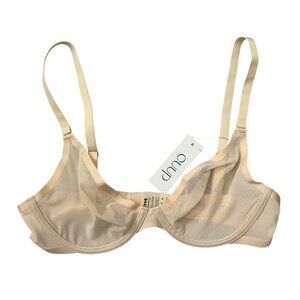 CUUP Beige Sheer Bra